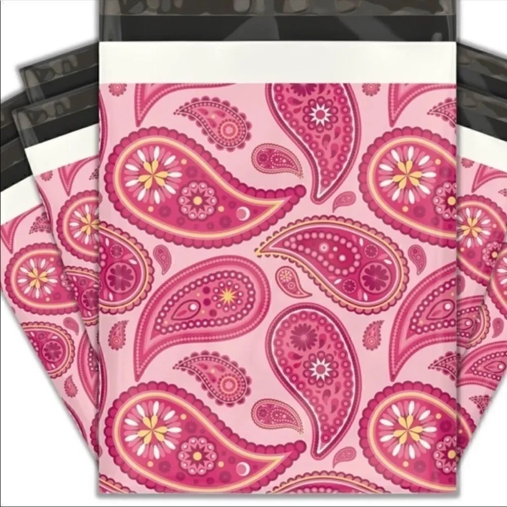 Poly Mailers MIX 6x9 10x13 35 pieces stickers and insert card